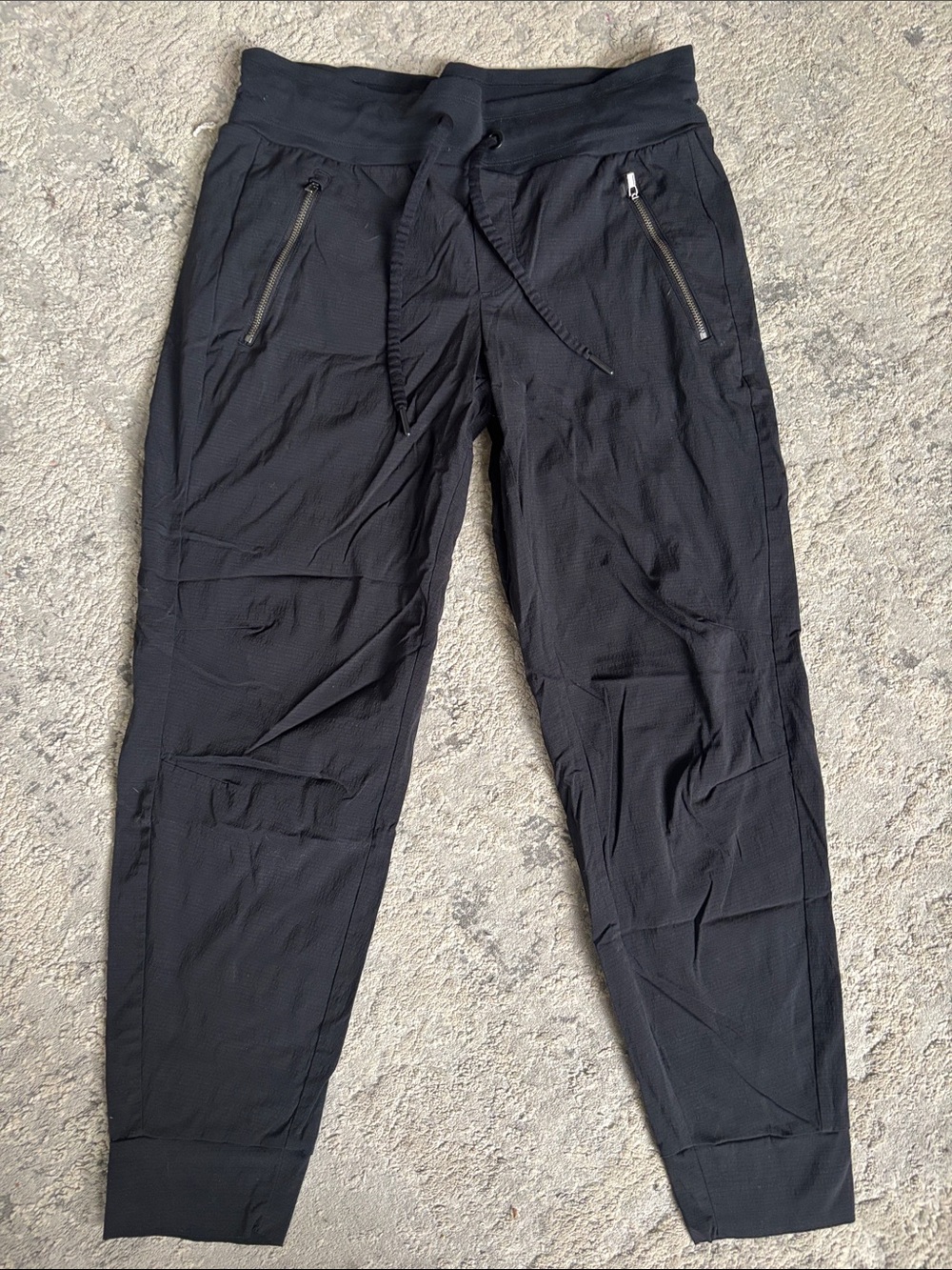 Athleta Black Men's Zip-Pocket Joggers